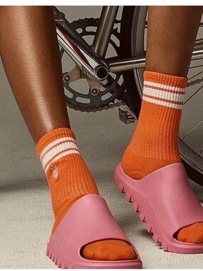 Free People Movement Halftime Slides  Pink lavender  Womens 11/12 Workout new